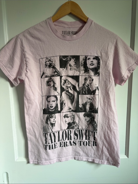 Taylor Swift Tops - Taylor Swift Light Pink Eras Tour 2023-2024 Tour Tee - Small